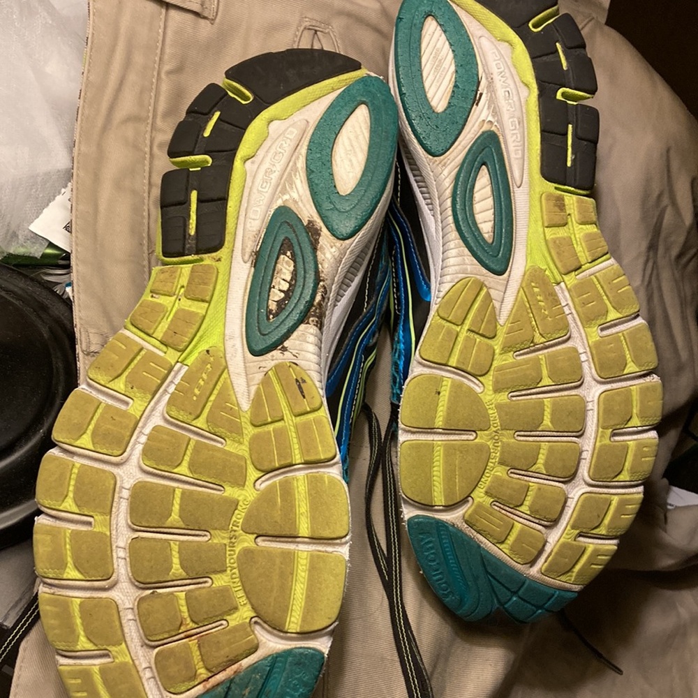 Saucony well worn Mens 10.5 Power Grid Ride 7 - Picture 7 of 7